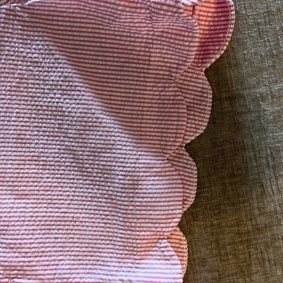 Lilly Pulitzer Womens Shorts Pink 00 Buttercup Seersucker Low Rise 5" Inseam - Picture 3 of 6